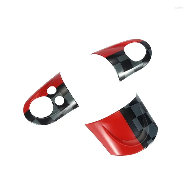 Coperchio del volante del pulsante Adesivo del rivestimento del pulsante per mini Cooper R55 R56 R57 R58 R59 R60 R61 con controllo multimediale JCW