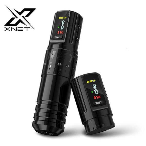 Xnet Vipera Professional Wireless Hine Verstellbarer Hub 2,4-4,2 mm OLED-Display 2400mAh Batterie für Tattoo-Künstler