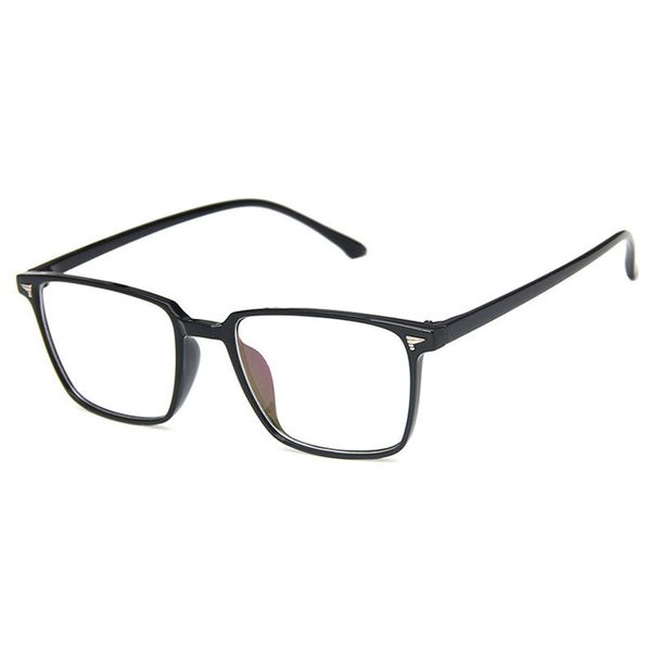 Estrutura de óculos Lentes transparentes de óculos de óculos de óculos Estrutura de molduras para homens homens homens ópticos Retro Spectacle Designer Frame 2K4D50