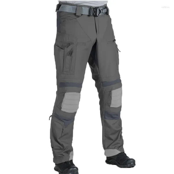 Calças masculinas 2024 Tactical Cargo Trabalho Roupas Combate Uniforme Paintball Multi Pockets Dropship