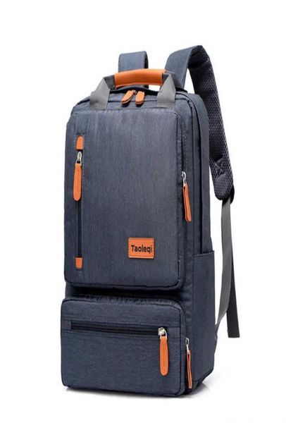 Backpack de negócios casuais Backpack Light 15 polegadas Bolsa de laptop 2022 Oxford Ploth Ploth Lady Antitheft Backpack Gray5133100