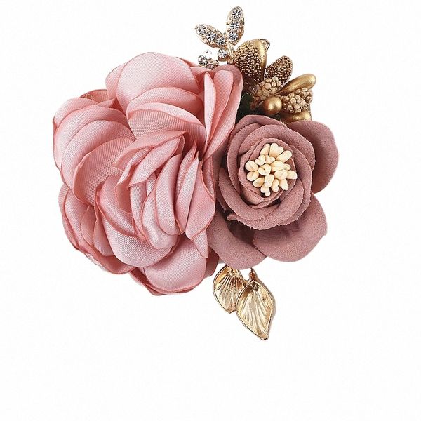 Blush Pink Forster Corsage для свадебного браслета для браслета для официальной вечеринки Женщины -невеста подружка невесты выпускная девушка рука от деко S3SA#