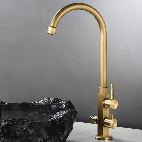 Waschbecken Wasserhähne Anituqe Bronze Dekorative Außenarmette Vintage Garten Bibcock TAP Einkühlter Waschbecken Balkon