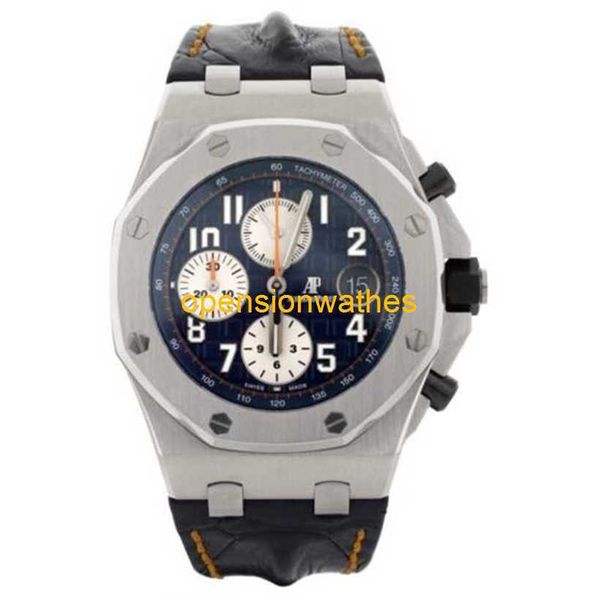 Audemar Pigue Luxury Watches Automatico da uomo Audemar Pigue Royal Oak Sea Blue Dial 42mm 26470st OO A027CA.01 FNPW