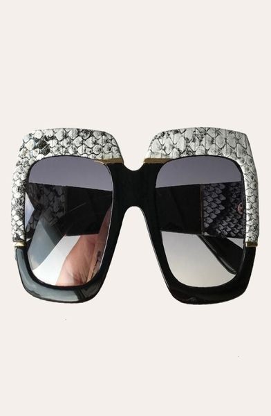 02 Designer billiger Brillen Snakeskin Design für Männer und Frauen Sattel Sattel Brand Sonnenbrille Männer039s Sonnenbrille8831197