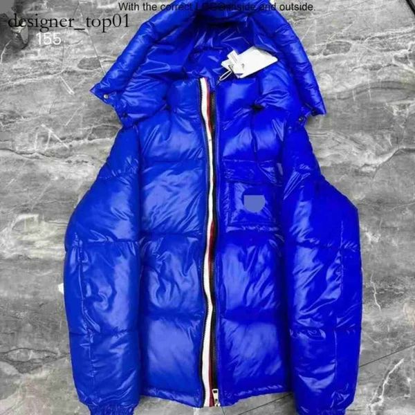 Brand Mo Claer Down Jacket Jackets Inverno Quente moda Classic Coat masculino Mulheres da moda Moda de moda luxuosa Luxo de cintura alta Slim-Fit Woman DOWN JACET 6816