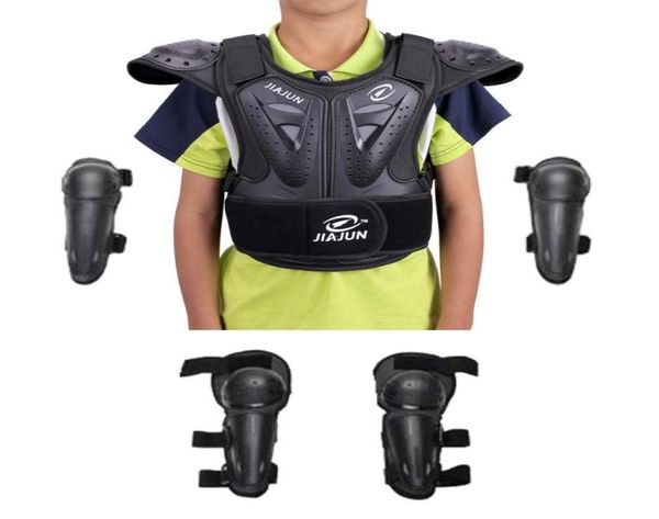 Motorradpanzerung Ganzkörperschutz Weste Radsport Motocross Blance Bike Armor Anzüge Jungen Mädchen Skating Knie Ellbogen Guard2183569