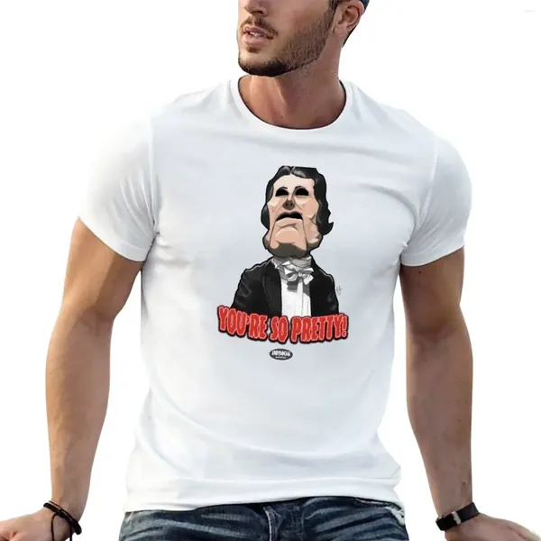 Erkek Polos Bay Slausen T-Shirt Büyük Boylar Özelleştirilmiş Tişörtler Erkekler İçin Tişört