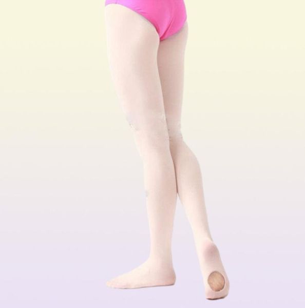 Meias Hosiery Classic Women Moda conversível causal Solid Dance Ballet Pantyhose para crianças e adultos calças -calças padrão Pantyhos2619728