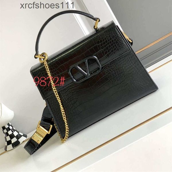 STYLE LIGHT NAPA Official Vsling Product Lady Luxury Lady Abbinata in pelle per fibbia borse fibbia di fascia alta Crocodile Womens Pattern Valenn Nuova borsa per borse D2RN Czyw