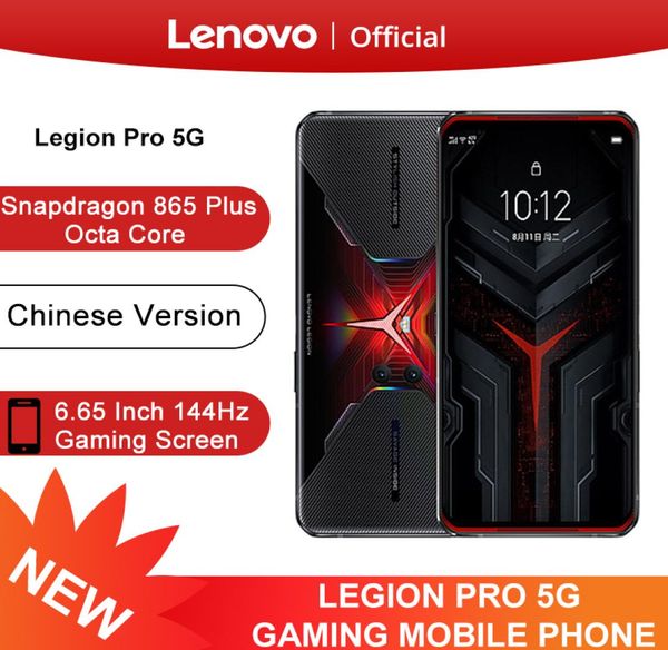 Original Lenovo Legion Pro 5G Smartphone Snapdragon 865 plus 665039039 144Hz Bildschirm 64MP Kamera 5000MAH 90W Supercharge NFC3598920