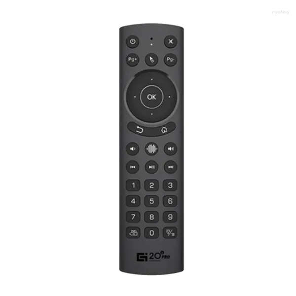 Controladores remotos G20S Pro BT 2.4G Voz sem fio Litre -back lits giroscópio Air Mouse Control Smart para Android TV Box