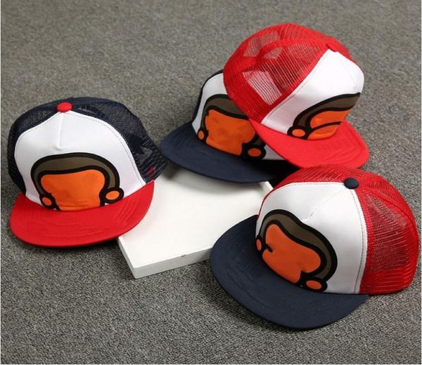 Boys Girls Designer Baseball Caps Fashion Kids Cartoon gedruckte Sports Sommer Hollow -out Kinder Outdoor Running Freizeit Anti 7136704