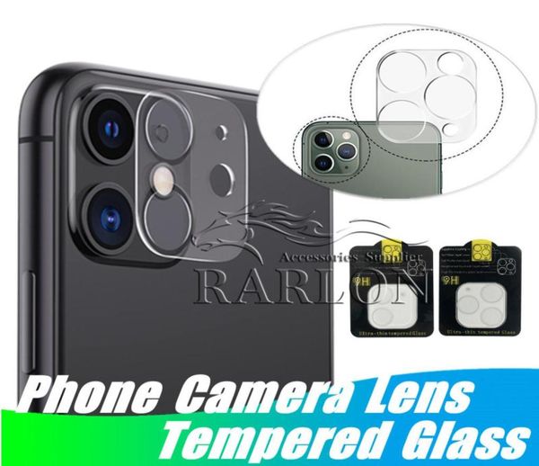 Ponzione di cellulare Coperta di lenti HD Protettore Temped Glass Copertura completa trasparente per iPhone 14 14PRO 13 13Pro 12 Mini 11 Pro MA6530203