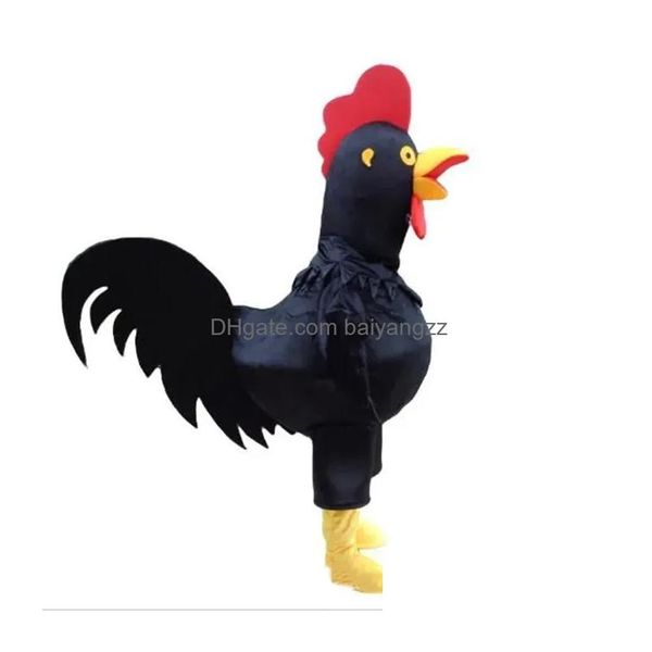 Талисман 2024 Дисконтные заводской продажи куриный костюм для ADT Fancy Dress Party Halloween Cock Drop Drow Costumes DHF8R