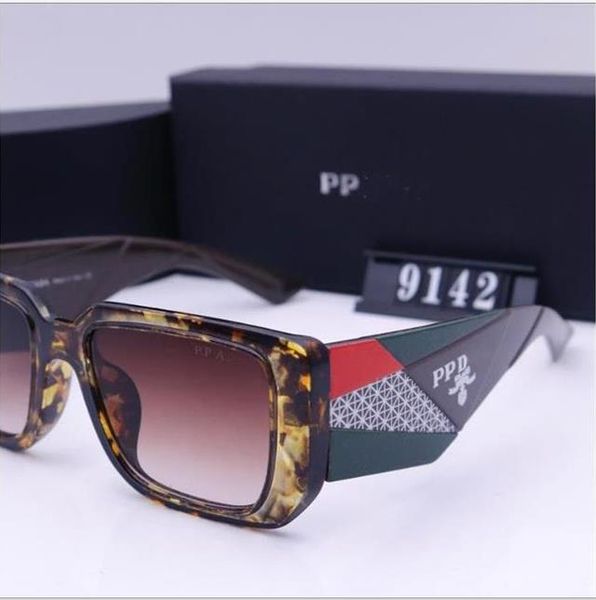 Tasarımcı Marka Klasik Yuvarlak Polarize Güneş Gözlüğü Sürüş Gözlük Metal Altın Çerçeve Gözlükleri Erkek Kadınlar Sıcak Langzuhe Seventieth Polis Kutu ile Cam Lens Okuma