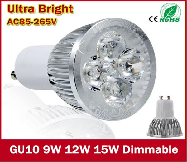 Super luminoso 9W 12W 15W E27 MR16 GU10 LAMPI LED LIGHT LEGGIO 110V 220 V SPETTRI LED Dimmabile Dimpido a LED WEARDOOL LED DOWNLITLY4508439