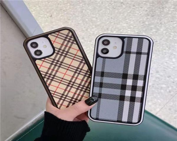 Luxurys Designers Telefono Custodia per iPhone Case 7P 8p XS XR XSMAX 11 11Pro 11promax 12 12Mini 12Pro 12promax Popular Stripe All Inc9195266