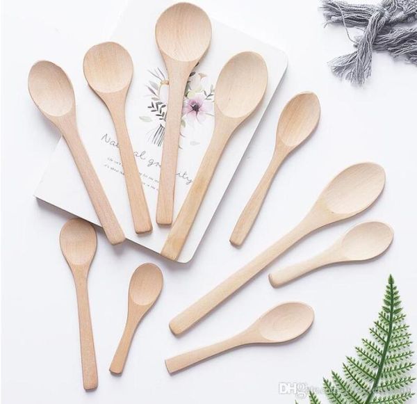 Cucchiaio in marmellano in legno più dimensioni cucchiaio da caffè nuovo delicato tavoli da cucina Spoons sale zucchero 7693338