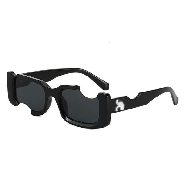 Mens Luxury Sunglasses Offs Brand Womens fora da rua Irregular UV400 Sun Glasses Arrow x Frame Disco Frames Glasse Hip-Hop Sports Sports Trend Sungase P1GW
