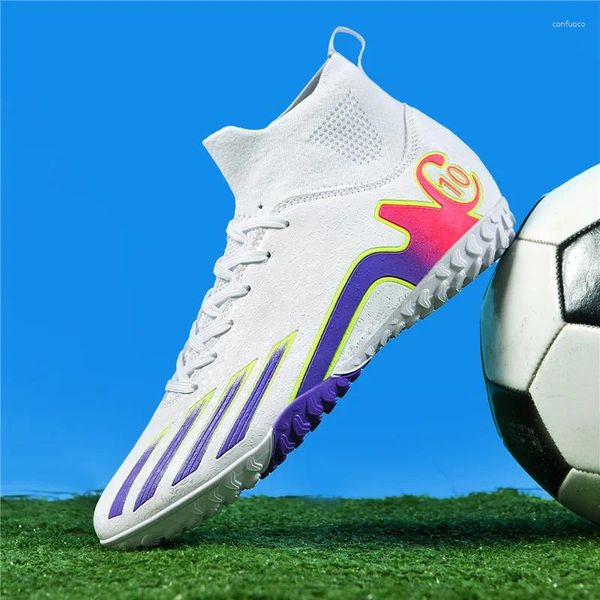 Scarpe calcistiche americane stivali professionisti di alta qualità uomini addestramento all'aperto per bambini sneaker sneaker futsal tacchette per futsal per