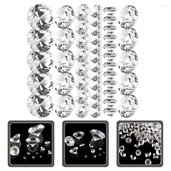 Vasos 500 PCs Jóias Decorativas Aderetes acrílicos Rhinestones Diamonds Vase Fillers Display Jewlery