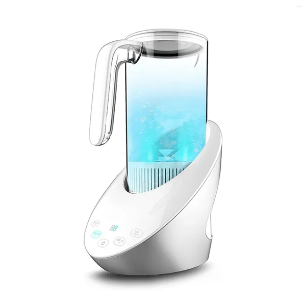 Wasserflaschen 1.5L Wasserstoffflasche Kessel Alkalisch ionisierte Generatormaschine 4 Modi Smart Touch Filter