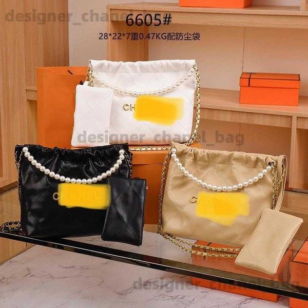 Bolsas de ombro bolsa de lingge saco feminina grande capacidade 2023 nova moda primavera popular high ombor single crossbody bolsa este ano t240416