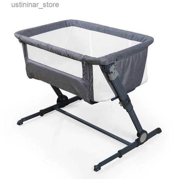 Cuccioli di bambino facile pieghevole per bambini portatile portatile con certificato ASTM standard Crib per bambini L416