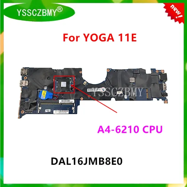 Placa -mãe Novo Dali6jmb8e0 placa -mãe 11e placa -mãe para Lenovo thinkpad ioga 11e placa -mãe (witha46210) teste OK