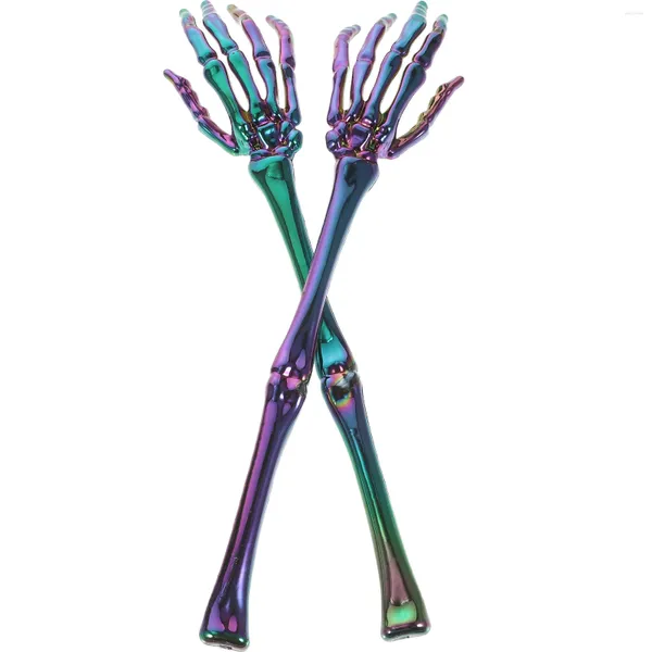 Spoons Halloween Decorazione Realistic Hand Prop Haunted House Hands Stakes