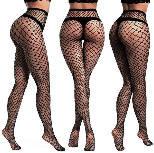 Сексуальные носки Женские колготки Shengrenmei Fashion Sexy Lingerie Stockings Transparent Fishnet Nightclubs Party Wear Pantyhose Dropshipping 240416