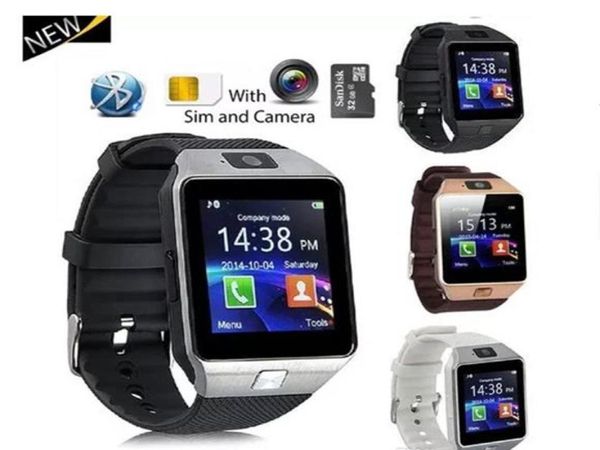 DZ09 SmartWatch Android GT08 U8 A1 Smart Watch Pulseira Sim Intelligent Telefone Mobile Relógio pode gravar Sleep State9639668