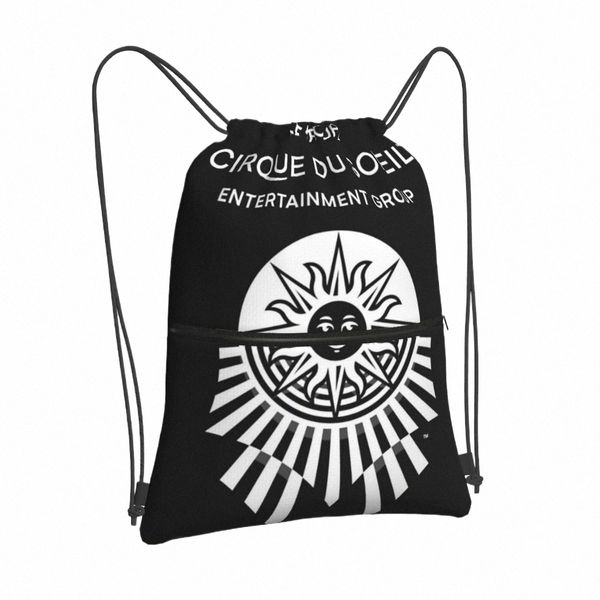 Cirque du Soleil Backpacks Backpaches Bolsa Sapato Man para Crianças Viagem Lazer leve Fi American Retro 74DK#