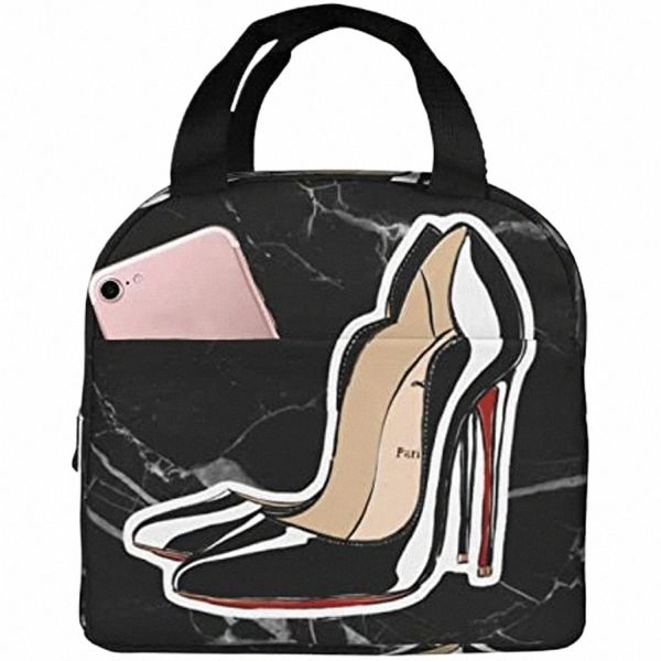 Bag a taglio alto, box da pranzo isolato Borsa da picnic TOTE BAG PROGLIETTO PER WOMAN Man Boy Girl Office Work School D0Z8#