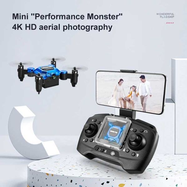 Droni Remote Control Aircraft Aerea Aereo Aeromobile a quattro assi Mini Pieging Drone Elementary School Elementary School Children 4K Drone HD Camera 240417