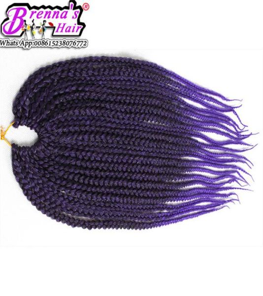 18quot 24quot Crochet Bails Baixa Branças Extensões de cabelo 20 raízes 3s Crochet Box ombre Braiding Hair Hair Jumbo Crochet H4995886