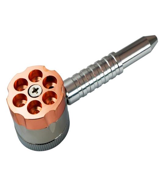 Formax420 Metal Six Shooter 2 pezzi Tubo di fumo con smerigliatrice di alte macine di alta qualità 2987092