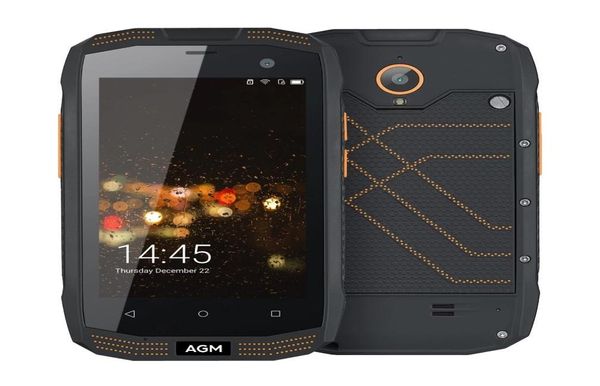 AGM A2 Smartphone 40 Zoll IP68 wasserdichte Outdoor -Android 51 MSM8909 Quad Core 2G RAM 16G ROM NFC 4G Mobilfunk