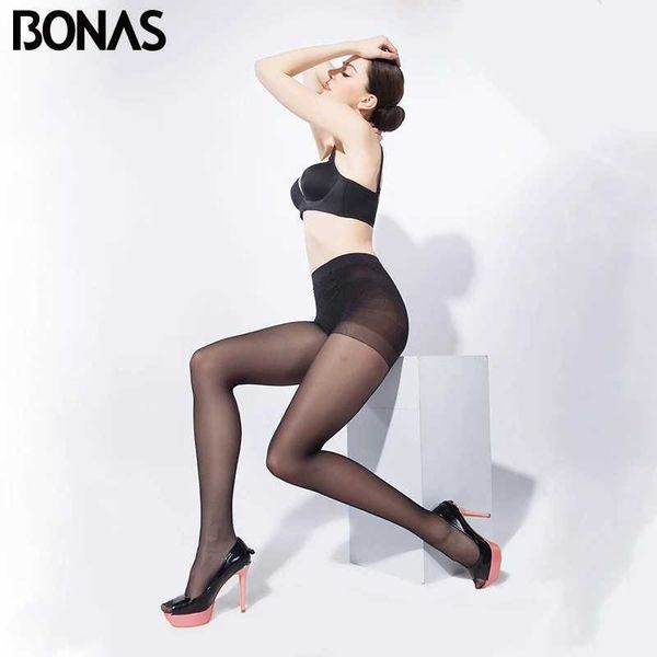 Сексуальные носки Bonas 40D Женщины Большого размера, подходящие для 100 кг.