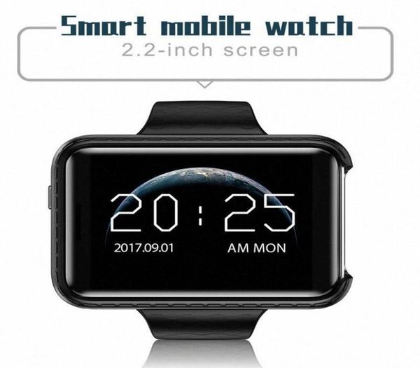 i5s Smart Mobile Watch MP3 MP4 Player Fernbedienung Schlafmonitor Schraubmesser Kamera GSM SIM Smartwatch für iOS Android PK DM98 RET9425334