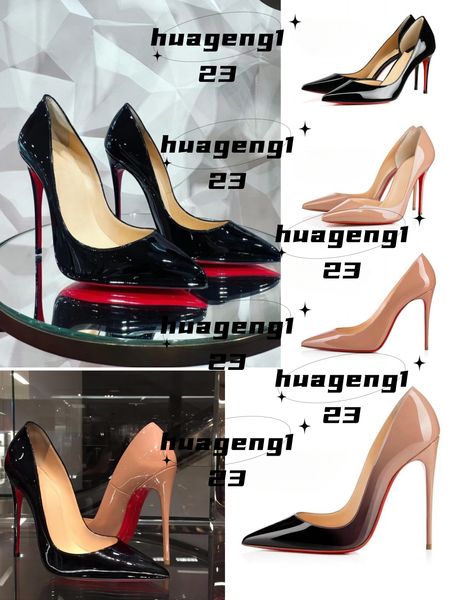 Kutu Kırmızı Dipler Heels Tasarımcıları Kadın Yüksek Topuk Lüks Pompa Platformu Peep-Toes Sandalet Seksi Ayak Ayak Parçası Kırmızı Sole 8cm 10cm 12cm Spor ayakkabılar