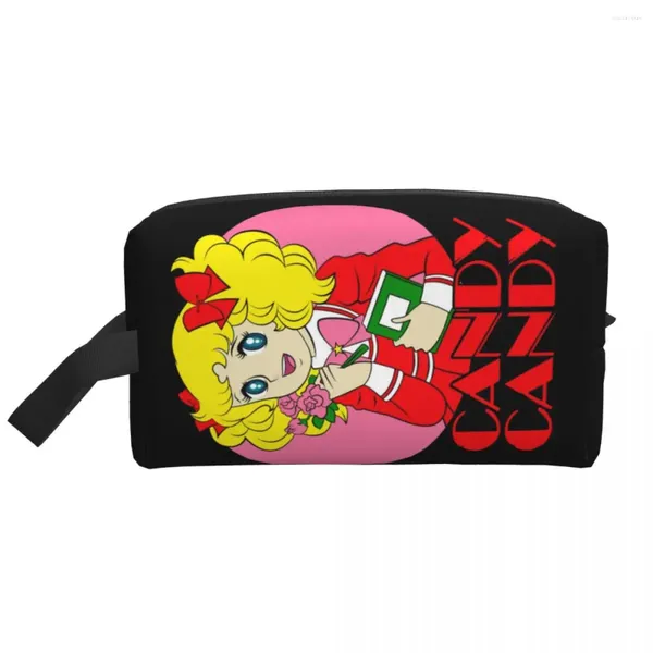 Stume da stoccaggio Candy Bage Cosmetic Women Fashion Grande capacità Anime Makeup Case Giappone Belleria di bellezza