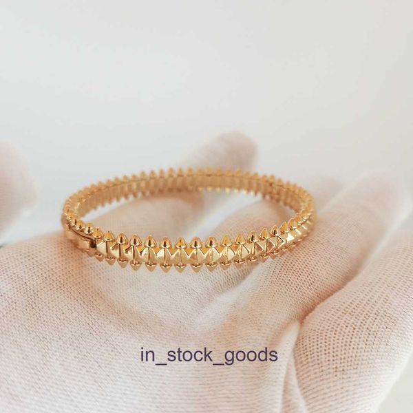 Дизайнерские браслеты высокого класса для браслета Carter v Gold Bracelet Bracete Bracetet, покрытый 18 -каратным розовым золотом для модных мужчин Оригинал 1: 1 с настоящим логотипом