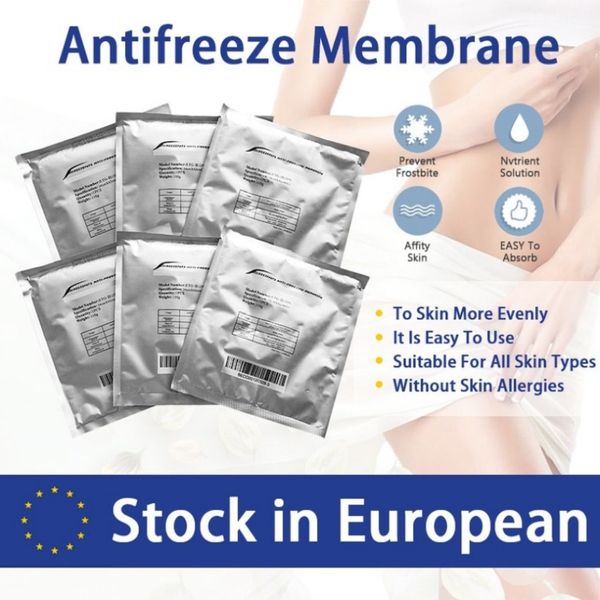 Reinigungszubehör Kryo Anti -Gefriertem Membran Cool Pad Freeze Kryotherapie Frostschutzmembranen 34x42cm für klinische Spa -Verwendung