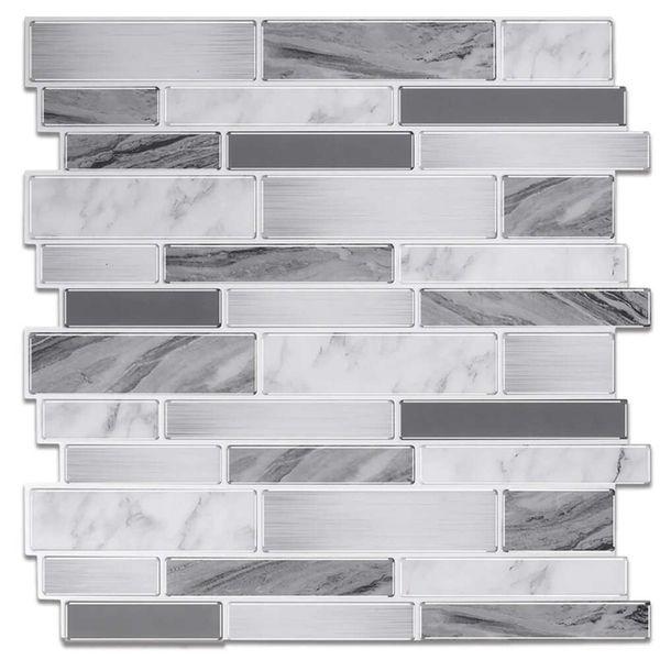 Espessura Parede de espessura 25mm Apartamento Apartamento Home adesivos de ladrilhos Backsplash Papel de parede adesivo 240329 Papel