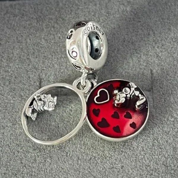 KISS Charm 925 Sterling Silver, подходящее для браслетов Beads Beads 799298C01 Fashion Gift Charm