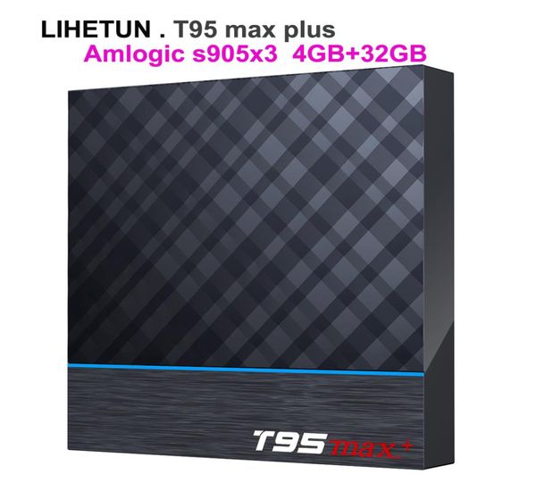 T95 Max Plus Android 90 TV Box Amlogic S905X3 4GB 32GB 8K Dulwifi BT42 STREAM Media Player9451579