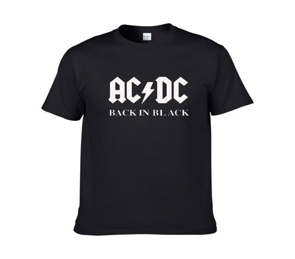 NEU AC DC Band Rock T -Shirt Herren ACDC Graphic T -Shirts drucken lässig T -Shirt Plus Size O Hals Hip Hop Kurzschlärm8967436