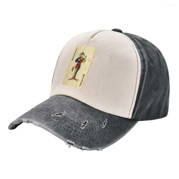 Ball Caps Joker Card Cap Hat Bon Hat para crianças Caminhando Chapéus Femininos de Cavalo Os homens